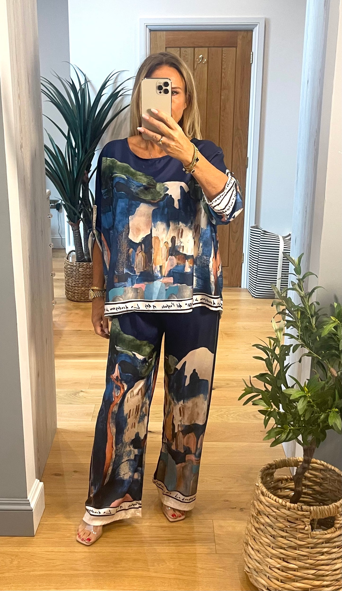 Positano Wide Leg Trouser Co-Ord