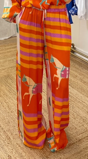 Clarence Horse Print Jacket and Trouser Set