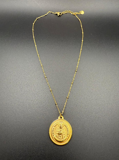 Maria Pendant Necklace on delicate ball chain