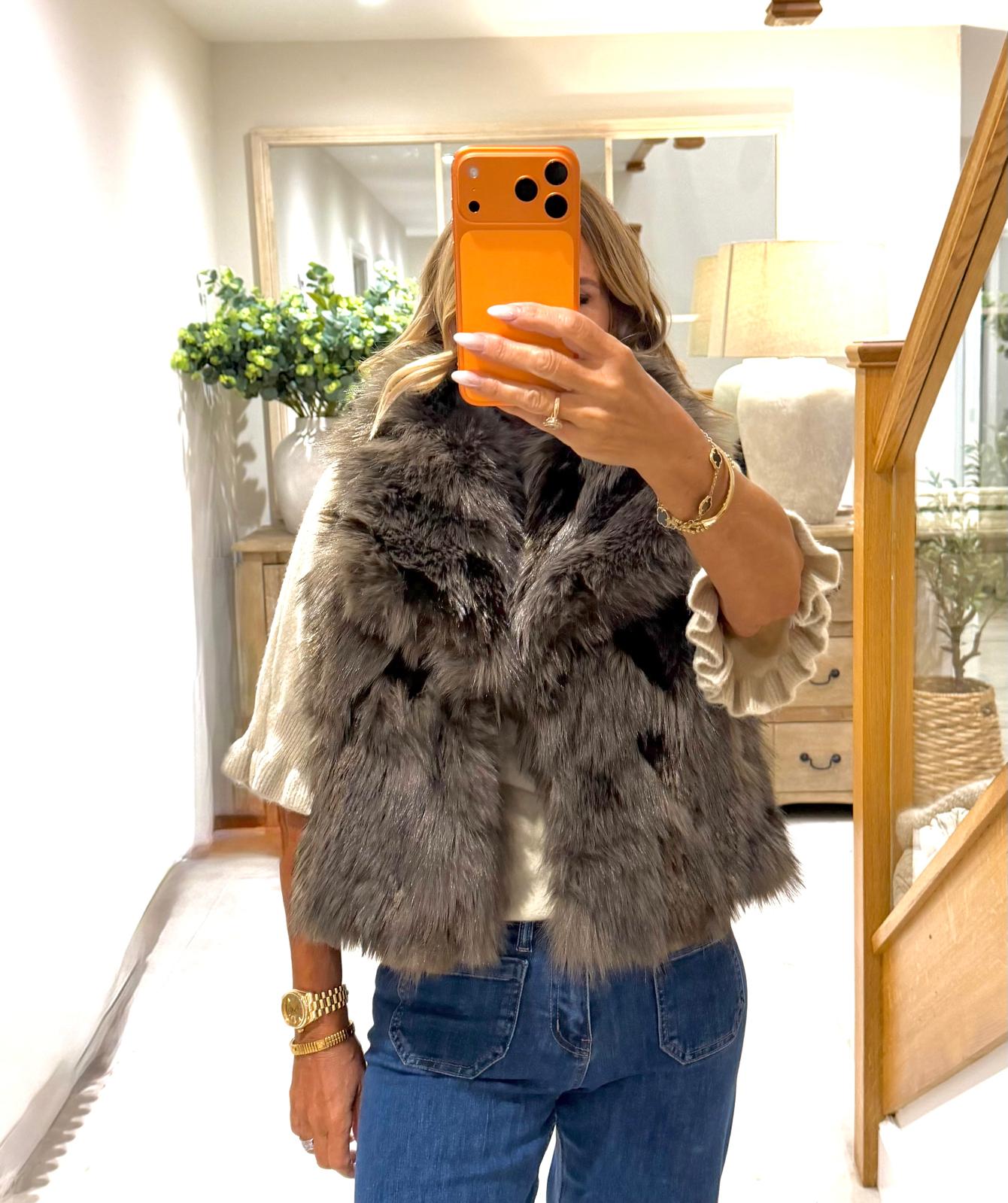 Helena Faux Fur Gillet