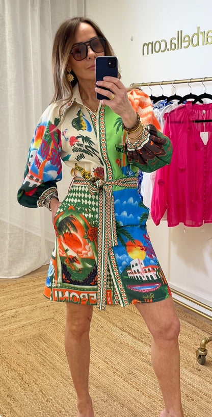 Paradise Short Shirt Dress