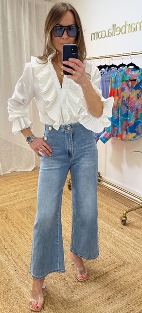 Frankie Multi Frill Shirt