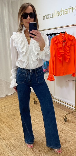 Frankie Multi Frill Shirt