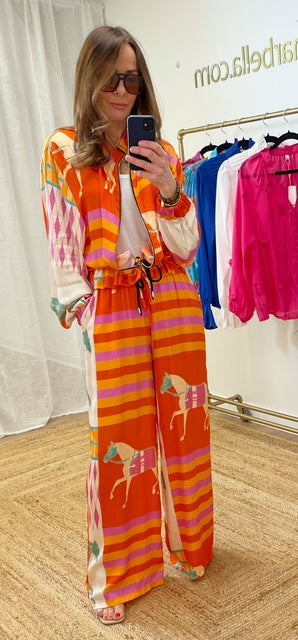 Clarence Horse Print Jacket and Trouser Set