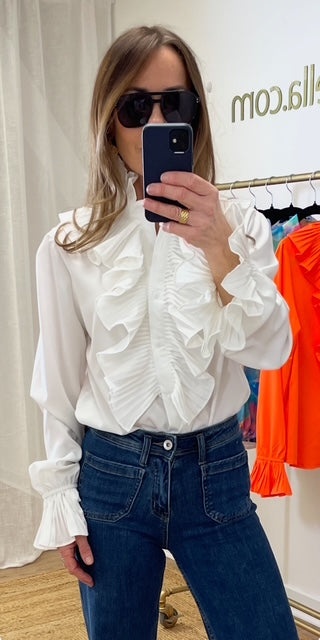 Frankie Multi Frill Shirt