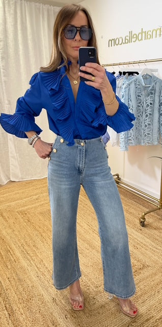 Frankie Multi Frill Shirt