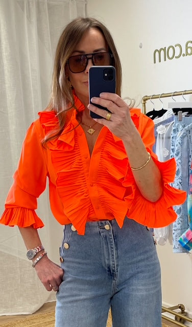 Frankie Multi Frill Shirt