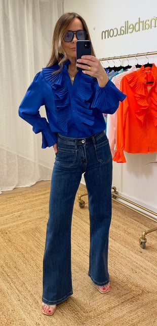 Frankie Multi Frill Shirt